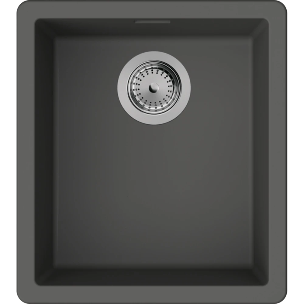 Hansgrohe S52 S520-F350 Taş Gri Ankastre Granit Eviye - 43349290