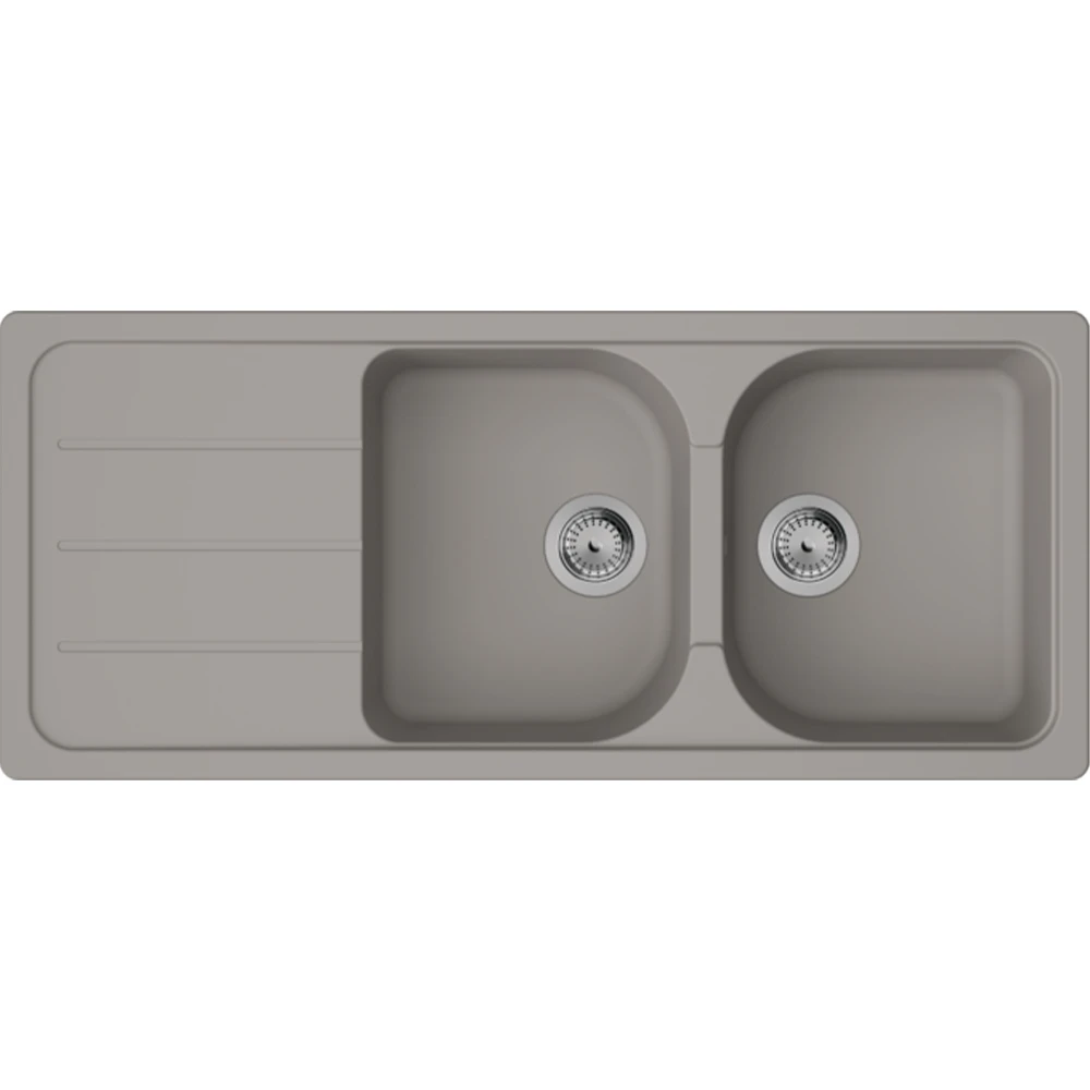 Hansgrohe S52 S520-F735 Beton Gri Ankastre Granit Eviye - 43348380
