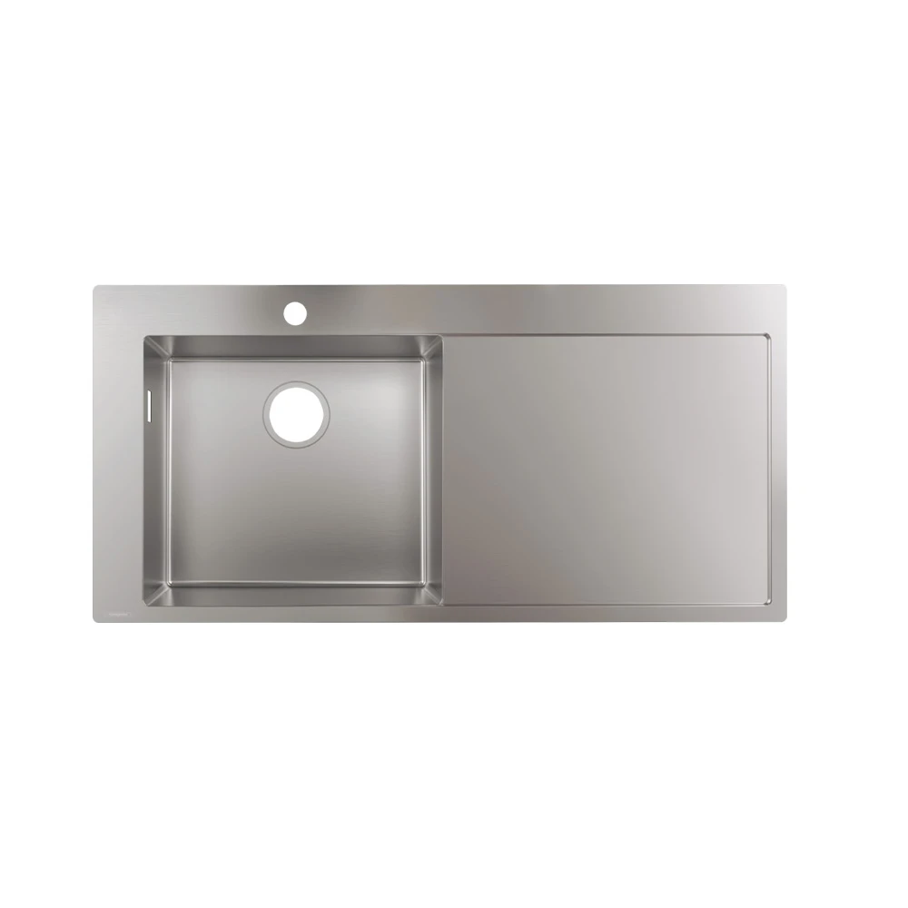 Hansgrohe S71 S715-F450 Sağ Damlalıklı Ankastre Eviye