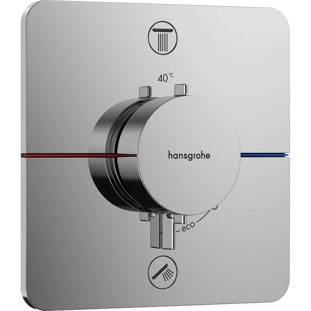 Hansgrohe ShowerSelect Comfort Q Ankastre Termostatik Banyo Bataryası 15586000