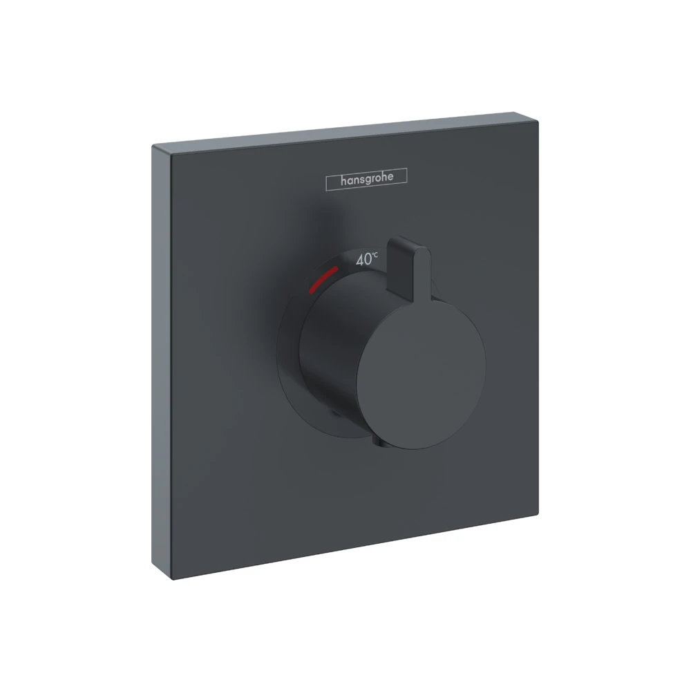 Hansgrohe ShowerSelect S Satin Siyah Termostat Ankastre Banyo Bataryası 