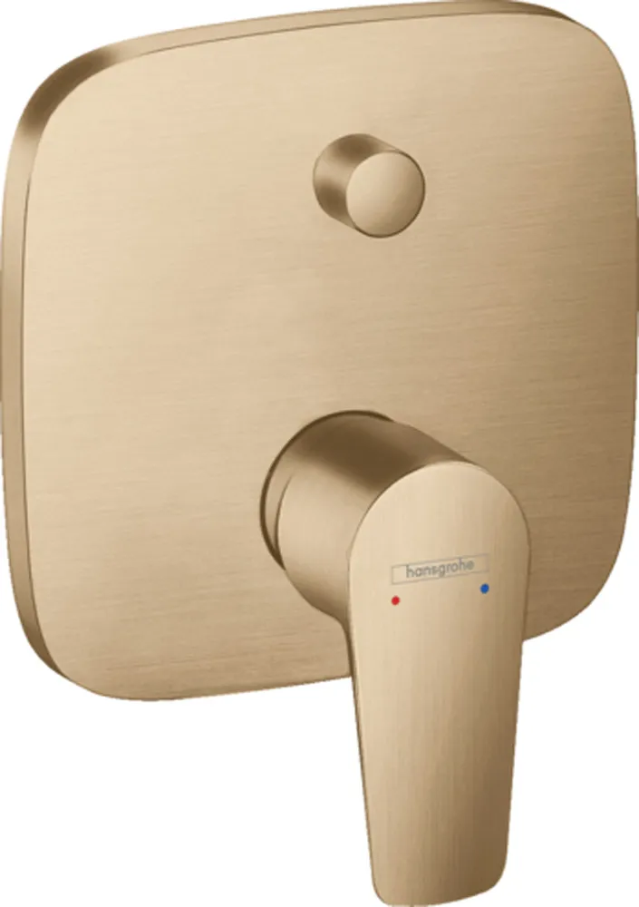 HansGrohe Talis E Fırçalanmış Bronz Ankastre Banyo Bataryası