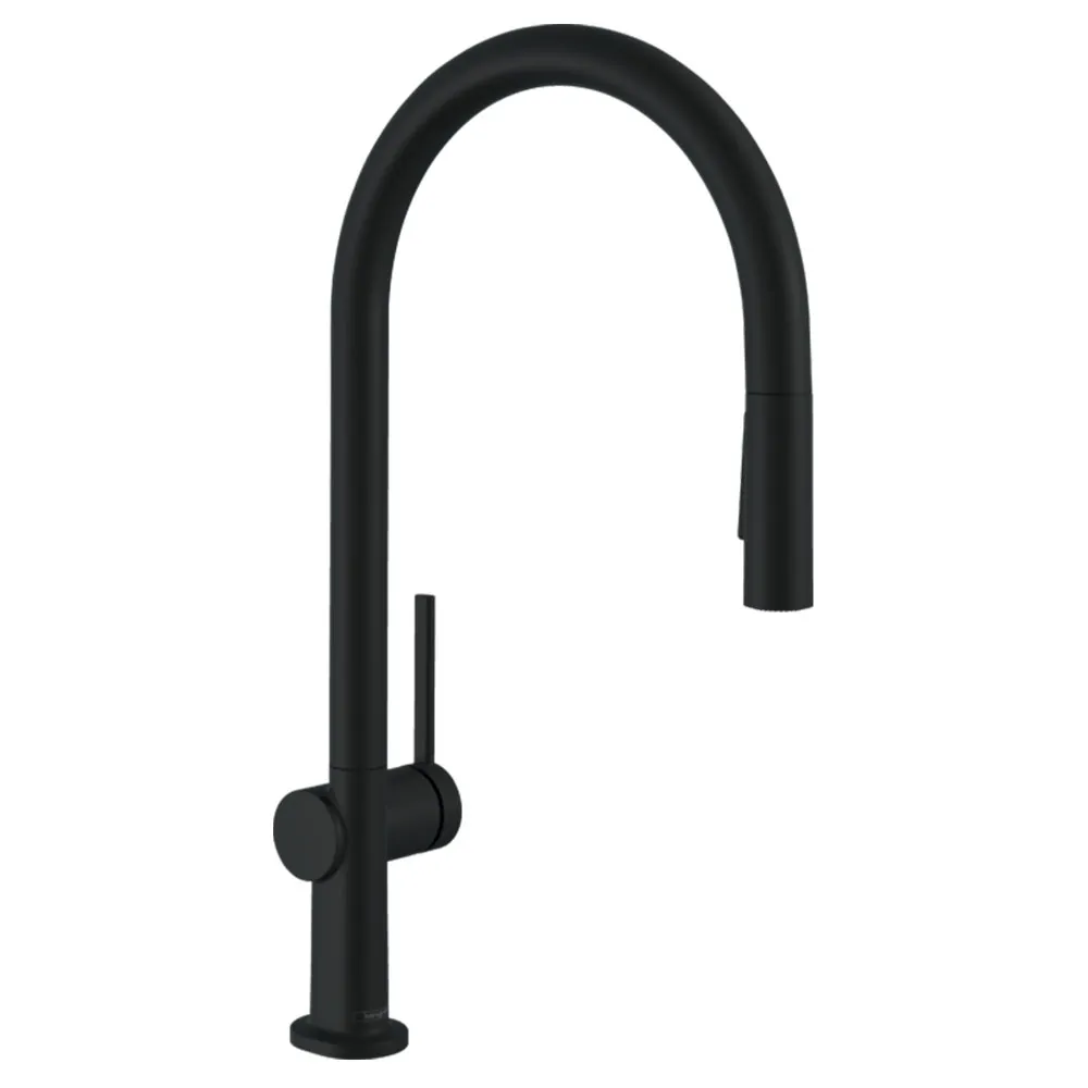 Hansgrohe Talis M54 Satin Siyah Evye Bataryası