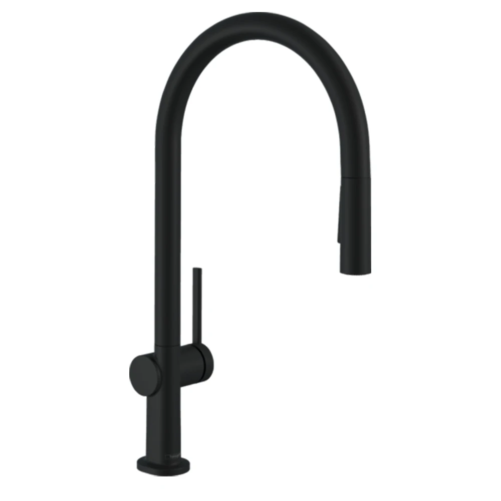 Hansgrohe Talis Mat Siyah Mutfak Bataryası