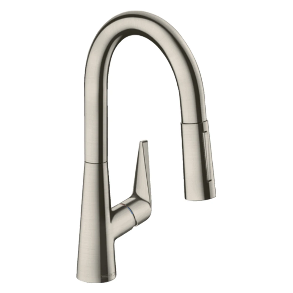 Hansgrohe Talis Paslanmaz ÇelikEvye Bataryası