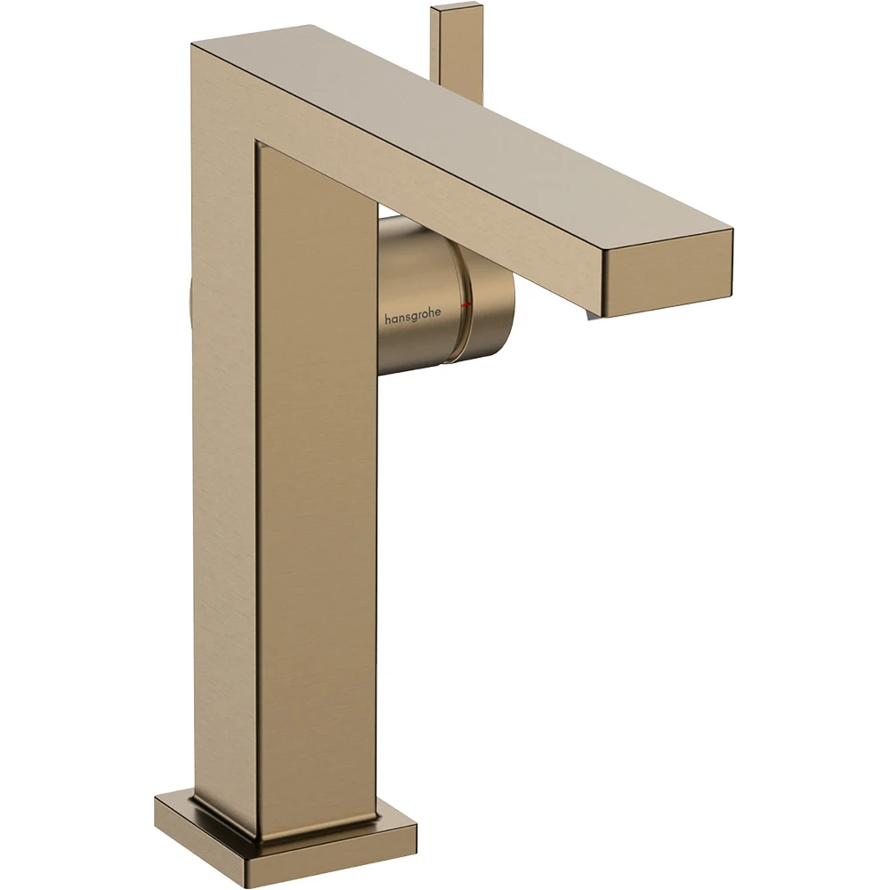 Hansgrohe Tecturis E 150 Fine CoolStart Bas-Aç Gider Seti İle Mat Bronz Tek Kollu Lavabo Bataryası 73042140