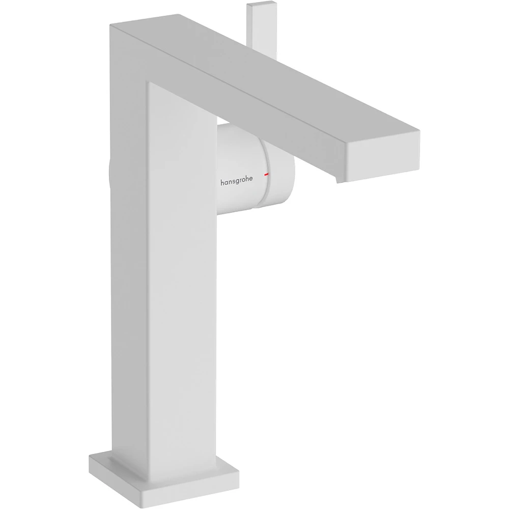 Hansgrohe Tecturis E 150 Fine CoolStart EcoSmart+ Bas-Aç Gider Seti İle Satin Beyaz Tek Kollu Lavabo Bataryası 73040700