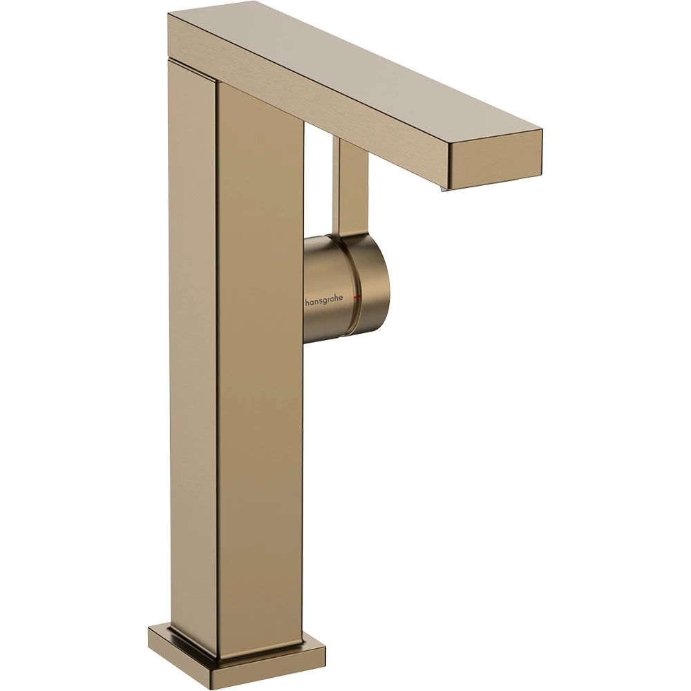 Hansgrohe Tecturis E 210 Fine CoolStart Dönebilir Gaga ve Bas-Aç Gider Seti İle Mat Bronz Tek Kollu Lavabo Bataryası 73063140