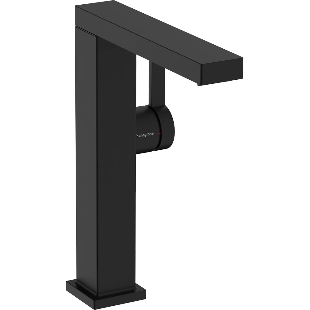 Hansgrohe Tecturis E 210 Fine CoolStart Dönebilir Gaga ve Bas-Aç Gider Seti İle Satin Siyah Tek Kollu Lavabo Bataryası 73063670
