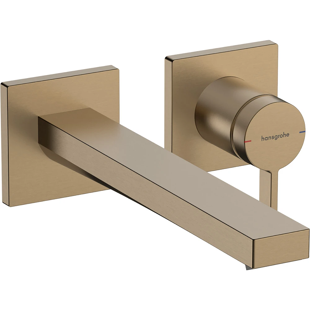 Hansgrohe Tecturis E 22,5 Cm Gaga İle Mat Bronz Tek Kollu Ankastre Lavabo Bataryası 73051140
