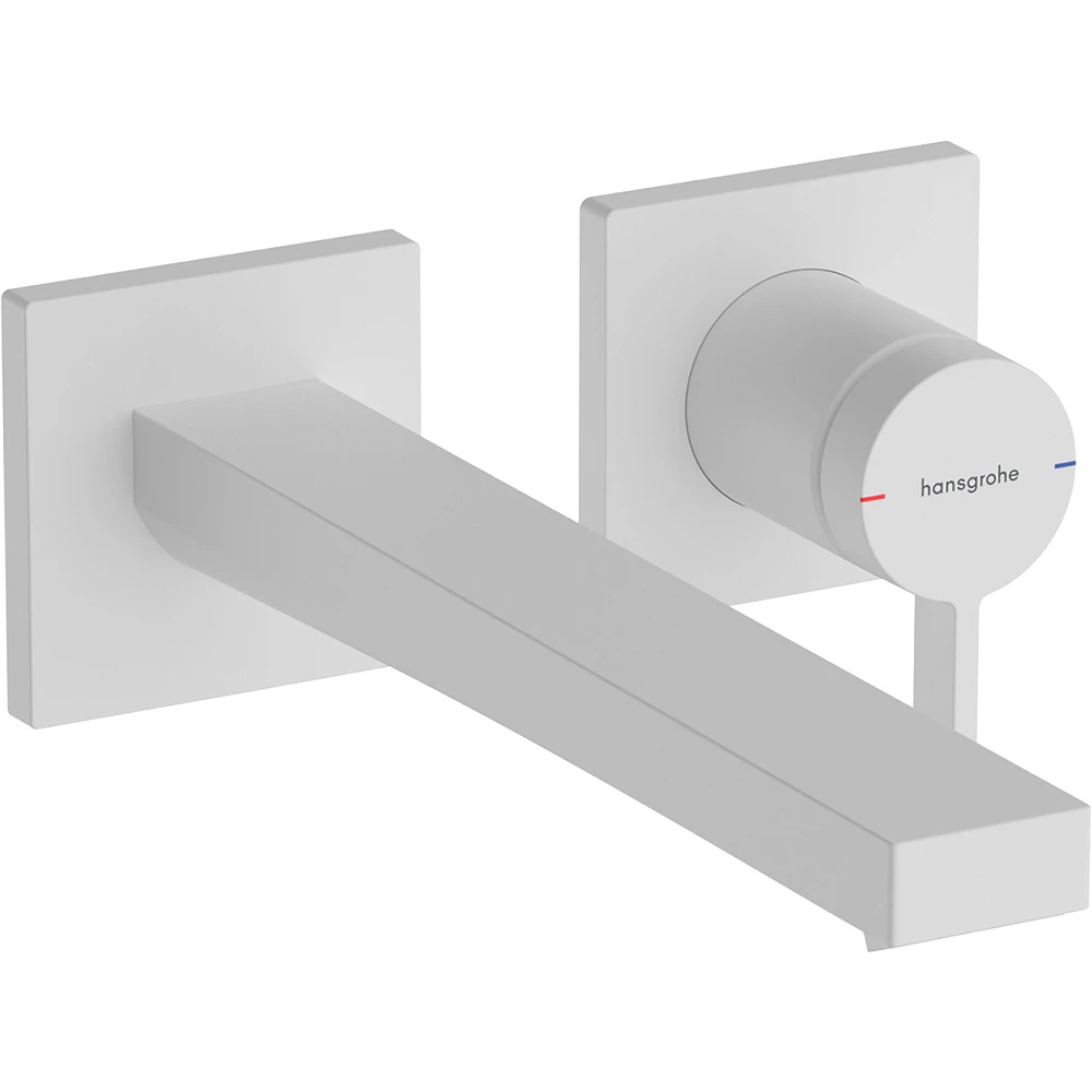 Hansgrohe Tecturis E 22,5 Cm Gaga İle Satin Beyaz Tek Kollu Ankastre Lavabo Bataryası 73051700
