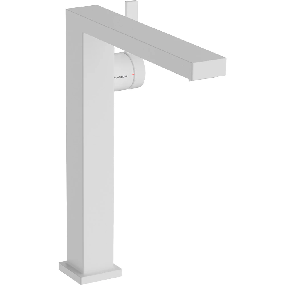 Hansgrohe Tecturis E 240 Fine CoolStart EcoSmart+ Bas-Aç Gider Seti İle Satin Beyaz Tek Kollu Lavabo Bataryası 73070700