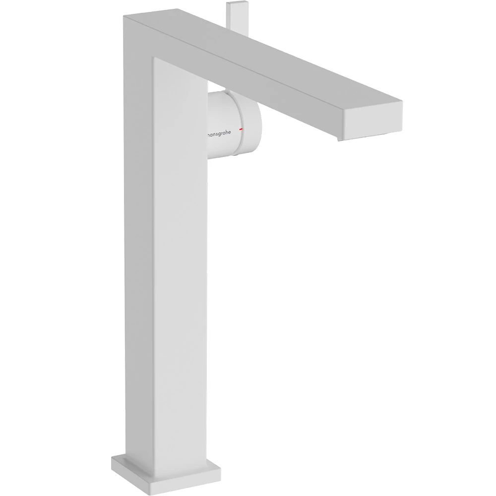 Hansgrohe Tecturis E 240 Fine CoolStart EcoSmart+ Kumandasız Satin Beyaz Tek Kollu Lavabo Bataryası 73072700