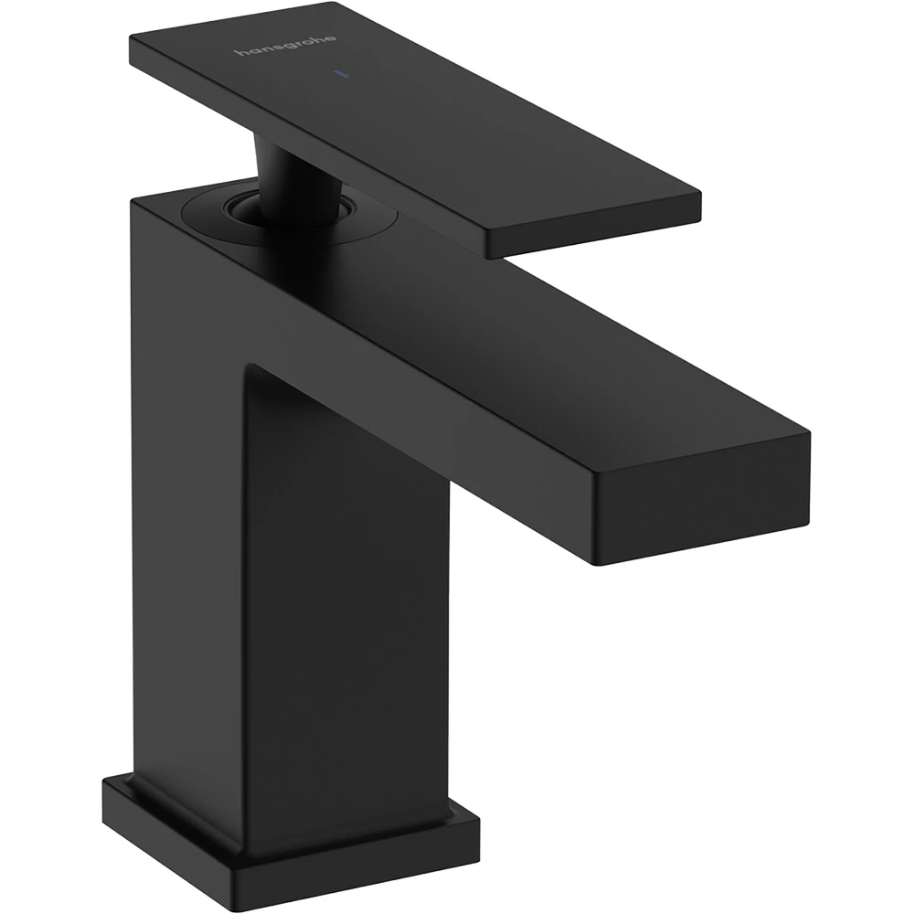 Hansgrohe Tecturis E 80 EcoSmart+ Tek Akım Satin Siyah Kumandasız Musluk 73013670