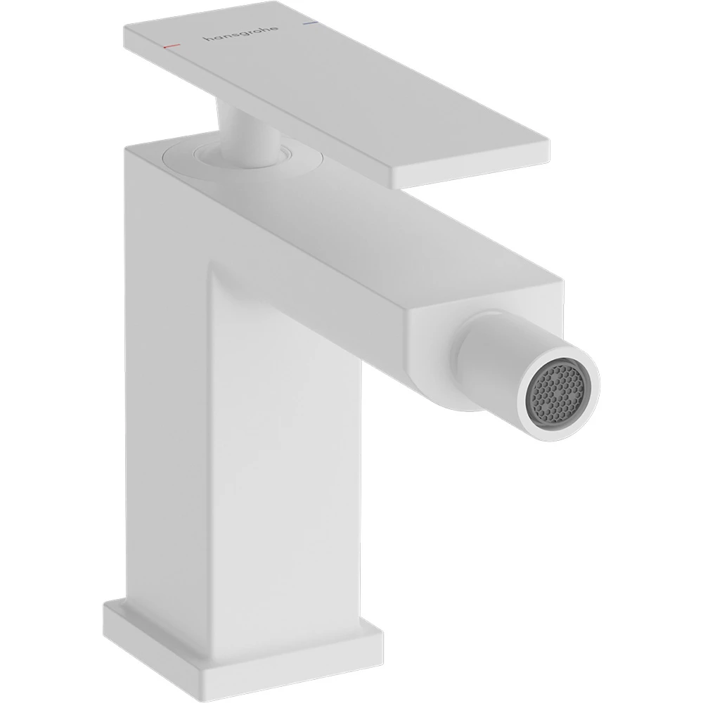 Hansgrohe Tecturis E Kumandalı Satin Beyaz Tek Kollu Bide Bataryası 73200700