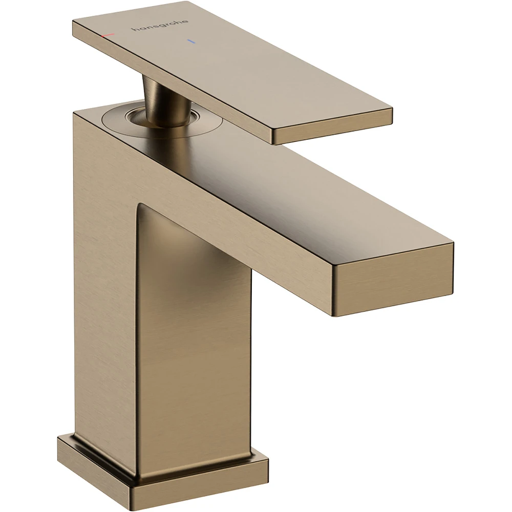 Hansgrohe Tecturis E Tek Kollu 80 CoolStart EcoSmart+ Kumandasız Mat Bronz Lavabo Bataryası 73001140