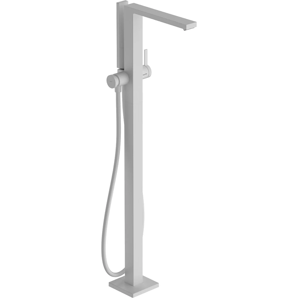 Hansgrohe Tecturis E Yerden Satin Beyaz Tek Kollu Banyo Bataryası 73445700