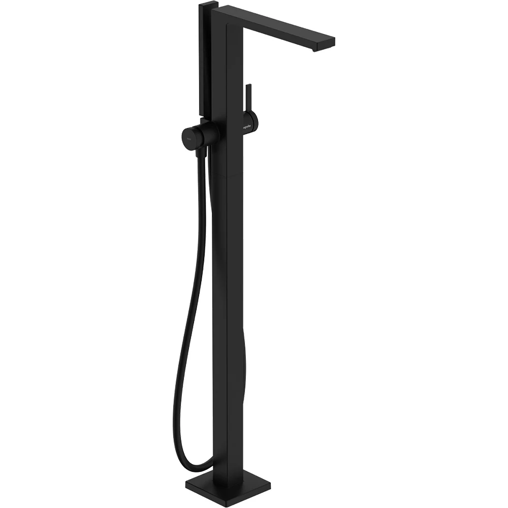 Hansgrohe Tecturis E Yerden Satin Siyah Tek Kollu Banyo Bataryası 73445670