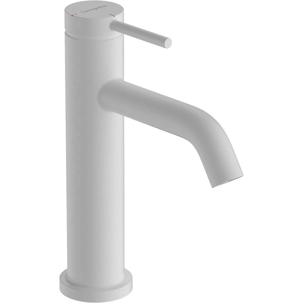Hansgrohe Tecturis S 110 CoolStart Kumandalı Satin Beyaz Tek Kollu Lavabo Bataryası 73318700