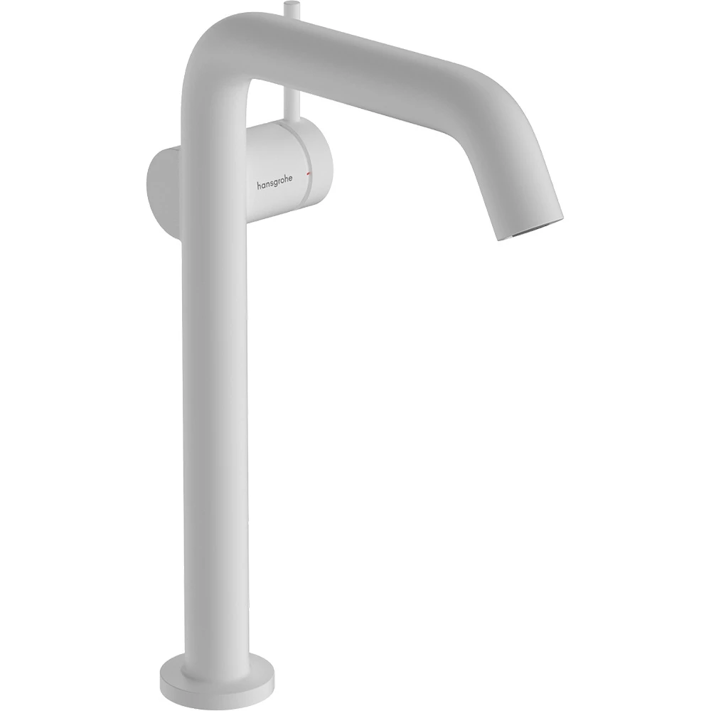 Hansgrohe Tecturis S 240 Fine CoolStart Bas-Aç Gider Seti İle Satin Beyaz Tek Kollu Lavabo Bataryası 73373700