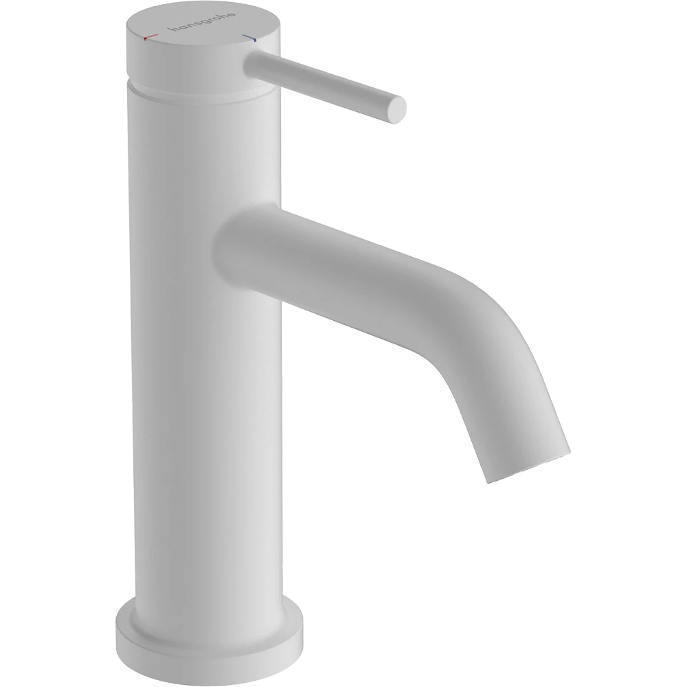 Hansgrohe Tecturis S 80 CoolStart Kumandalı Satin Beyaz Tek Kollu Lavabo Bataryası 73305700
