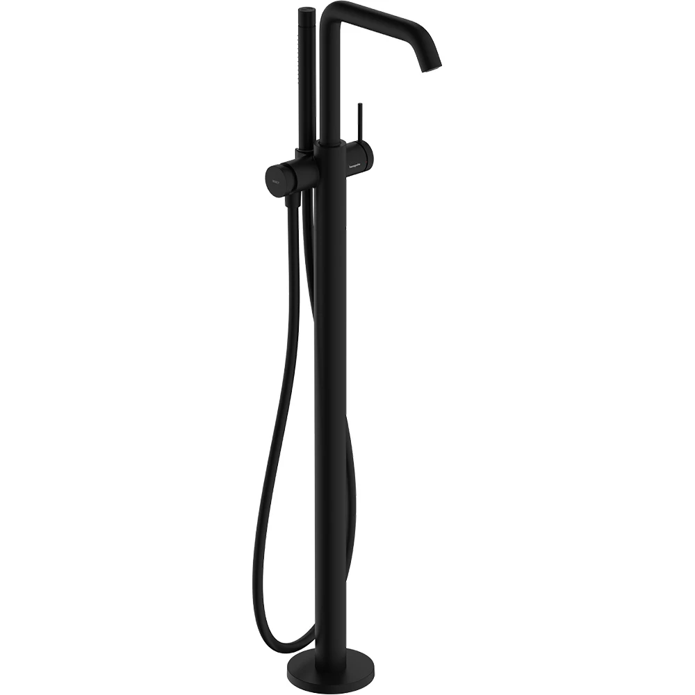 Hansgrohe Tecturis S Yerden Satin Siyah Tek Kollu Banyo Bataryası 73440670