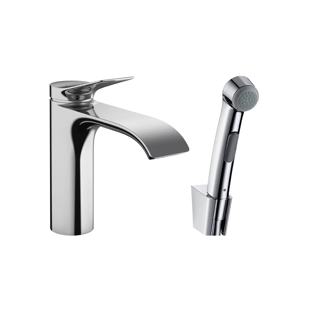 Hansgrohe Tek Kollu Krom Lavabo Bataryası