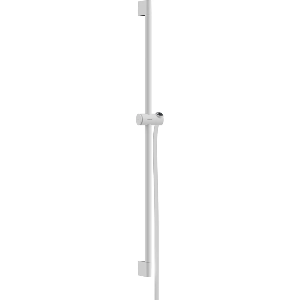 Hansgrohe Unica Duş Barı Pulsify S 90 Cm ve 160 Cm Isiflex Satin Beyaz Duş Hortumu 24401700