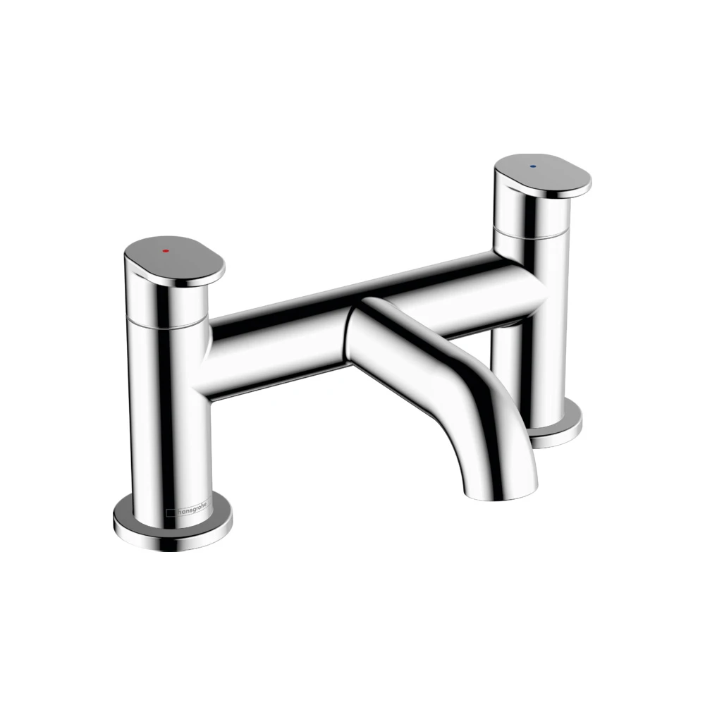 Hansgrohe Vernis Blend 2 Delikli Kenarlı Banyo Bataryası 71442000