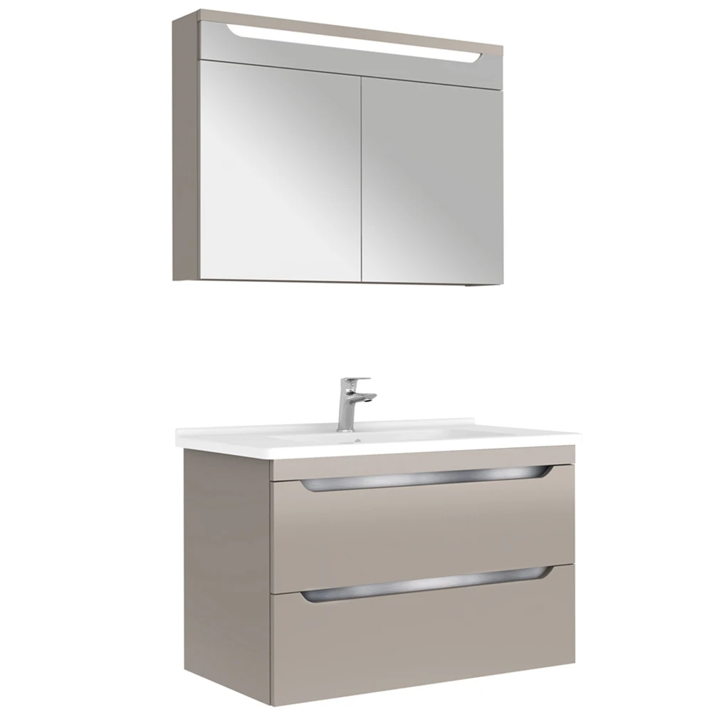 Kale Casilla 100 Cm Vizon Banyo Dolabı Takımı 610100201234