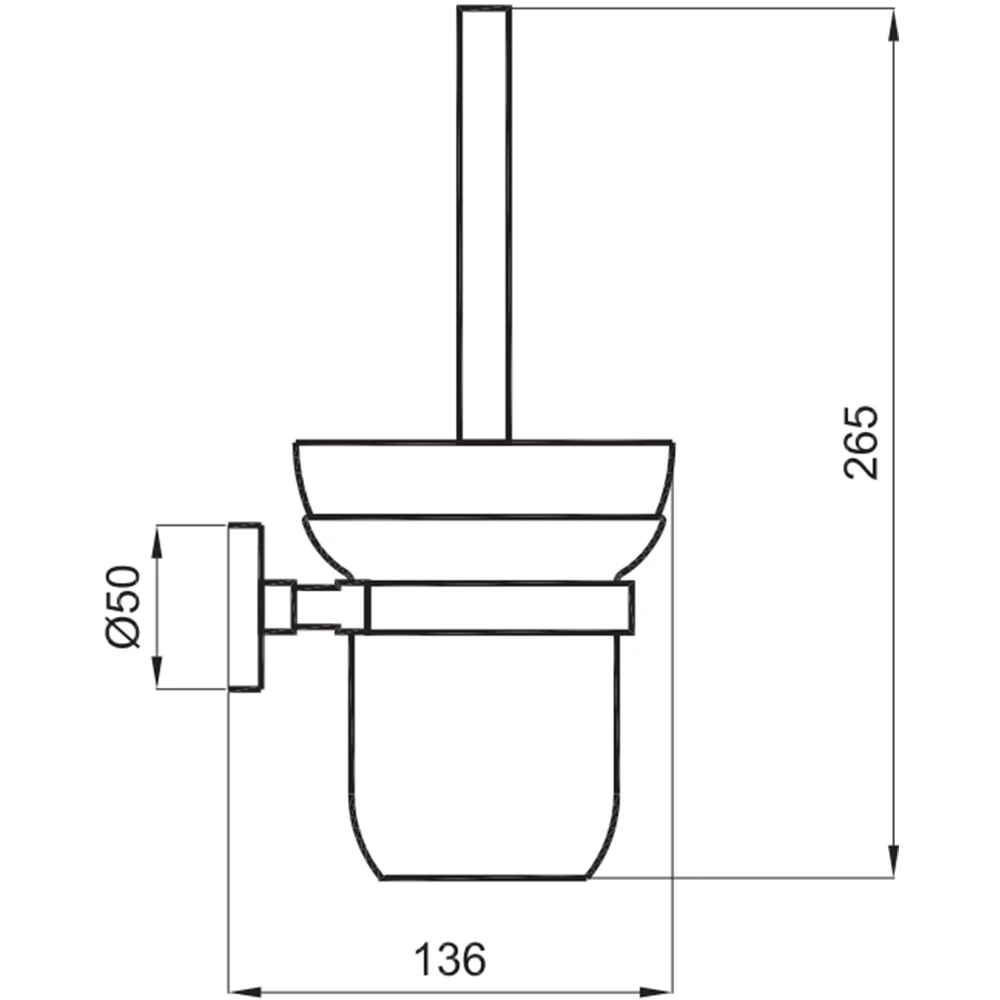 Kale D200 Klozet Fırçası 2