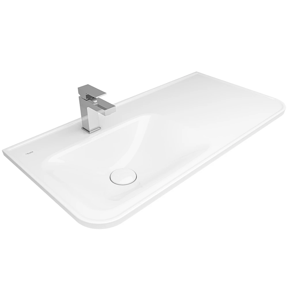 Kale Fold Pro 100x50 Sağ Etajerli Lavabo
