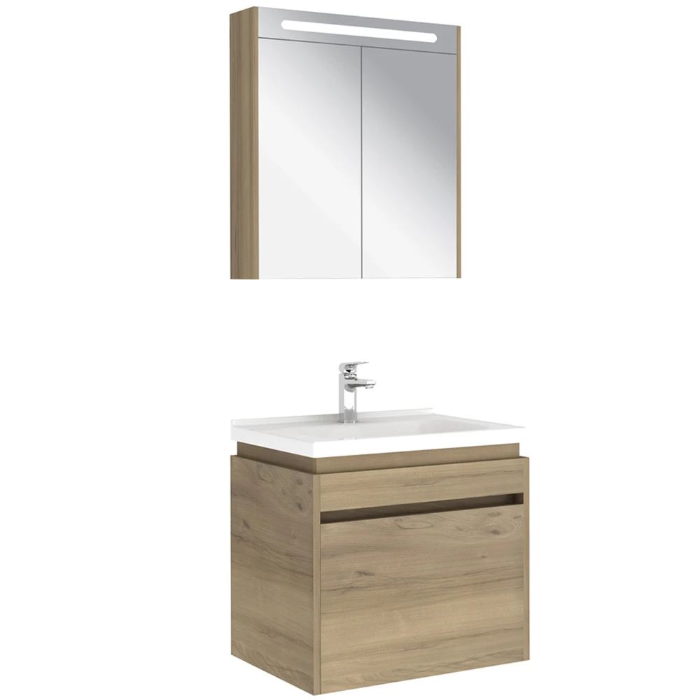 Kale Idea 2.0 65 Cm Pasifik A Tek Çekmeceli Banyo Dolabı Takımı 610100200488