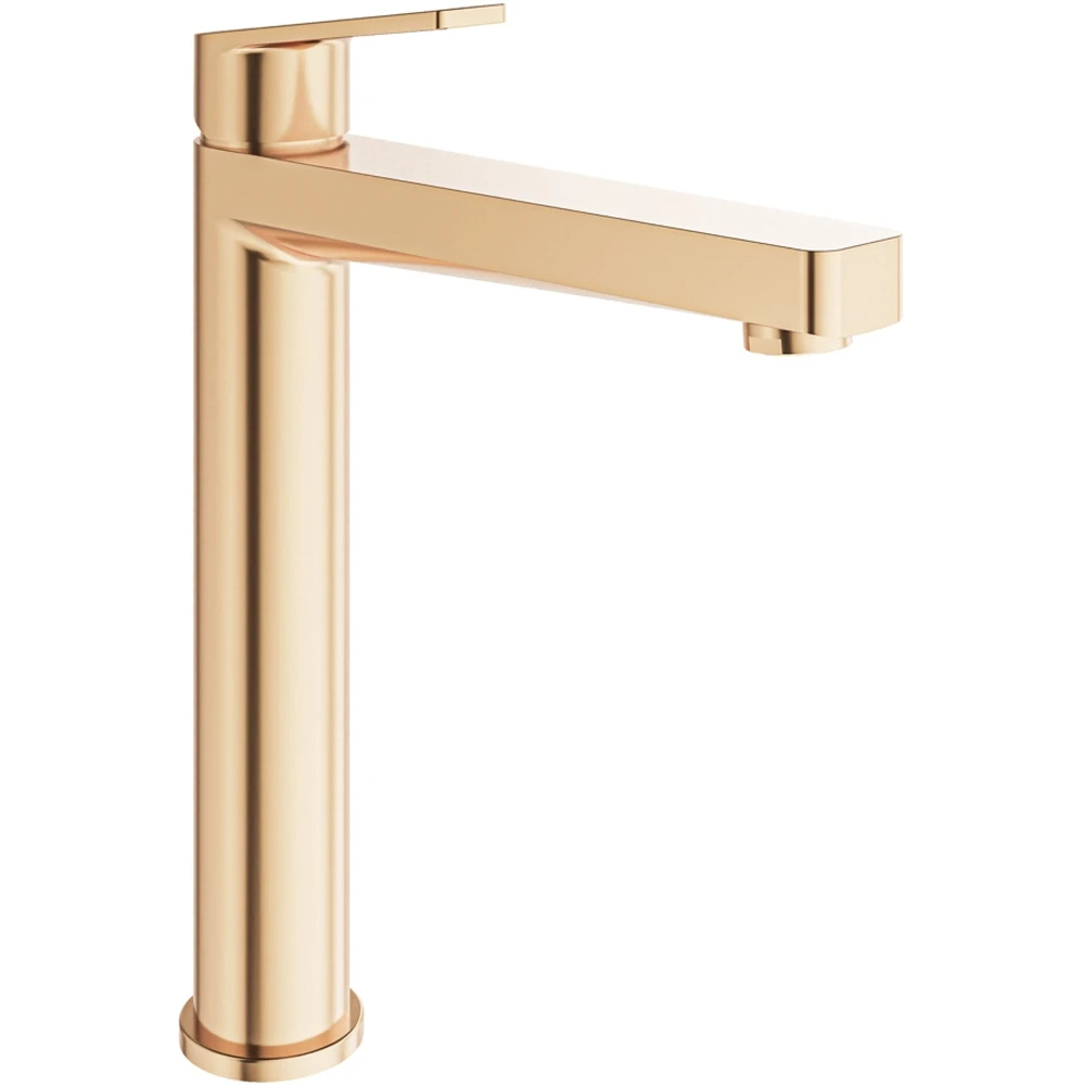 Kale Sempre Plus Rose Gold Yüksek Lavabo Bataryası