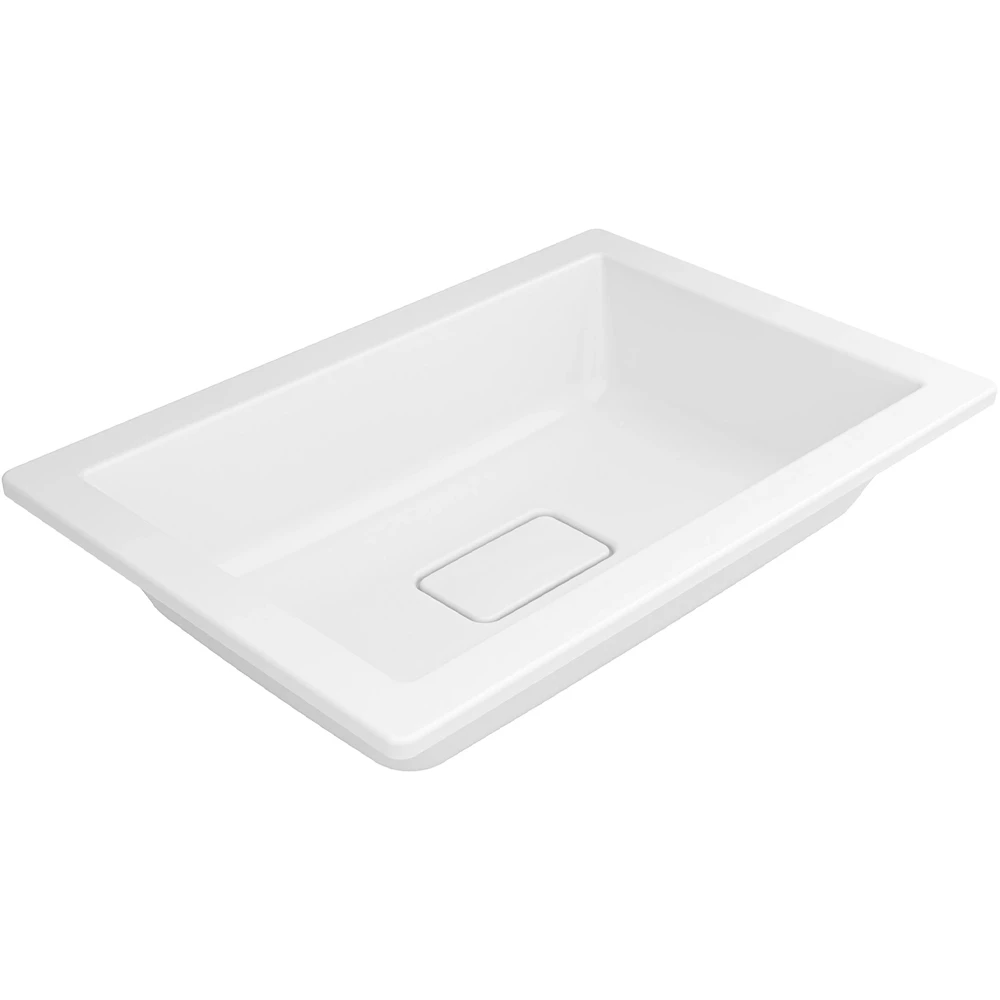 Kale Solid 60x40 Cm Tezgah Üstü Lavabo