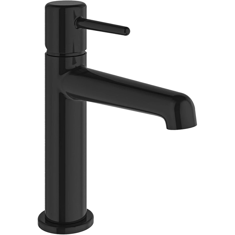 Kale Toi Parlak Siyah Lavabo Bataryası