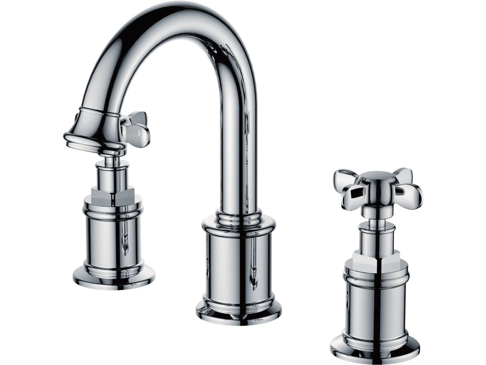 Kale Victorian 3 Delikli Lavabo Bataryası