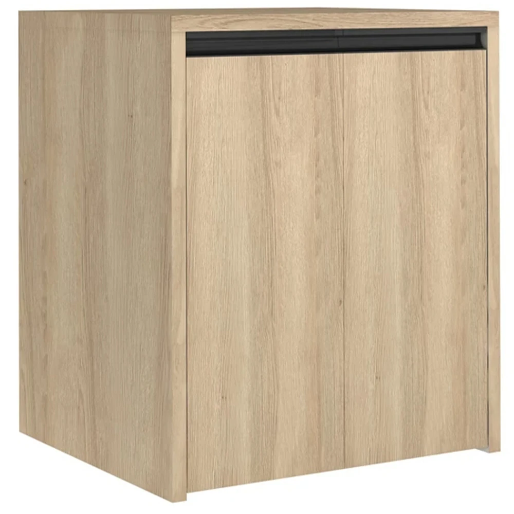 Kale Vista 76 Cm Kapaklı Koyu Meşe Çamaşır Makinesi Dolabı
