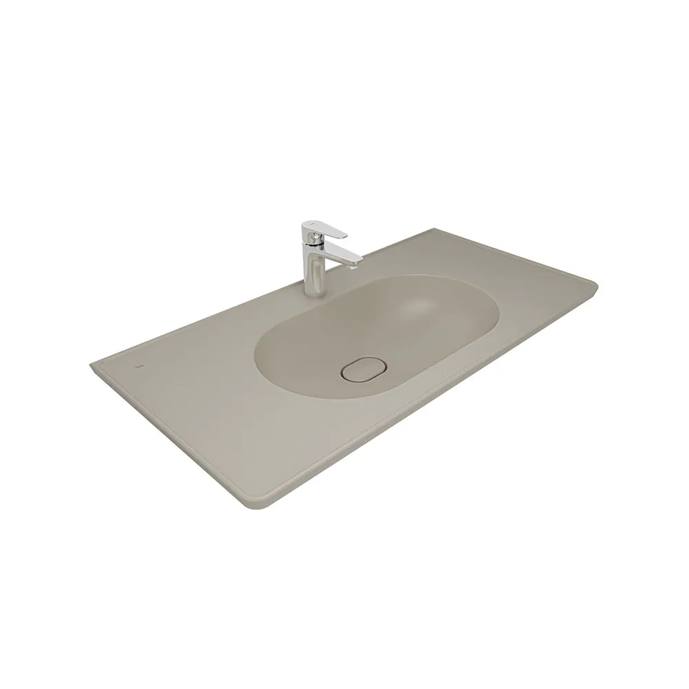 Kale Zero 2.0 100x50 Cm Mat Vizon Etajerli Lavabo