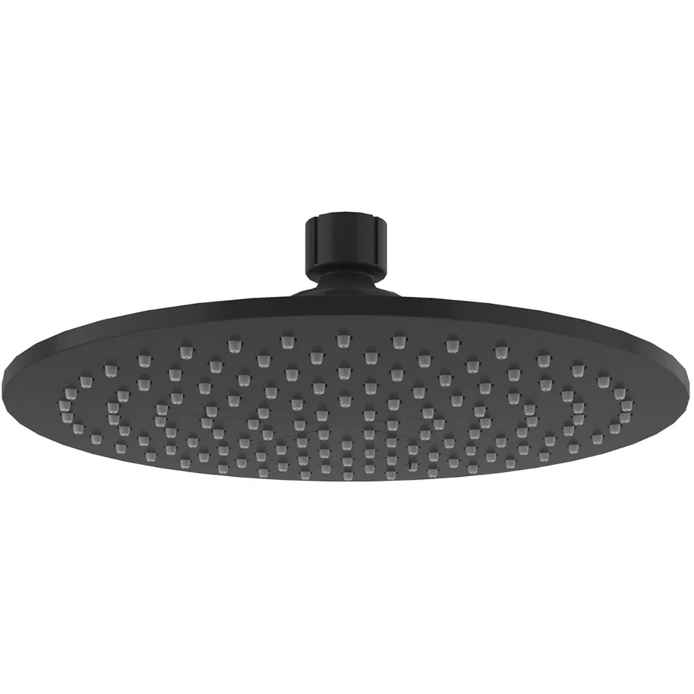 Kale Zero 20 Cm Siyah Yuvarlak Duş Başlığı