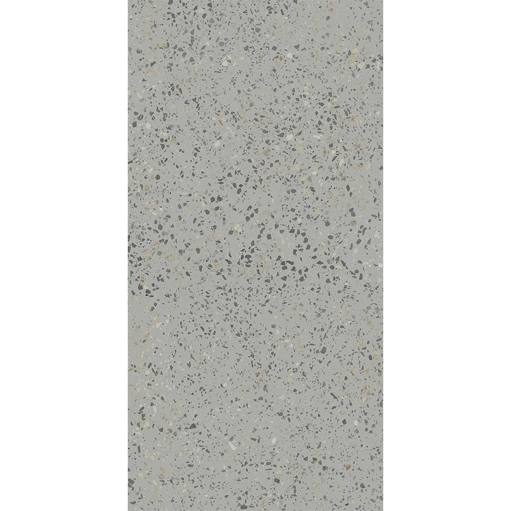 Kalebodur Mpb-R581 Terrazzo Multicolor Gri Parlak 60x120