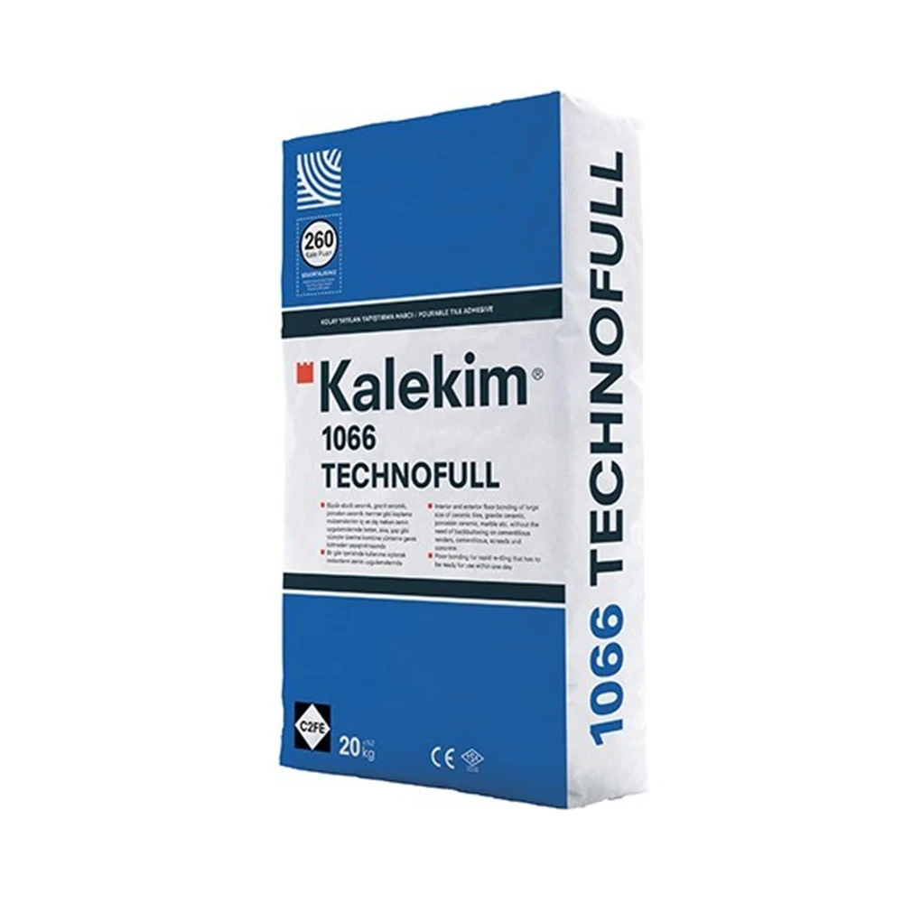 Kalekim 20 Kg 1066 Technofull Kolay Yayılan Yapıştırma Harcı Gri C2FE