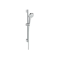 Hansgrohe Croma Select S Beyaz Krom Vario 65 cm Duş Seti Hemen Al