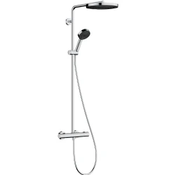 Hansgrohe Pulsify S Puro Showerpipe 260 1Jet EcoSmart Ecostat Fine ve El Duşu - 24237000 Hemen Al
