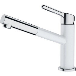 Franke Orbit Spiralli Chrome-Polar White Armatür