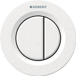 Geberit Type 01 - 12 Cm - Çift Basmalı Beyaz