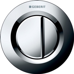 Geberit Type 01 - 12 Cm - Çift Basmalı Parlak Krom