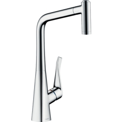 Hansgrohe Metris Krom Lavabo Bataryası 14820000