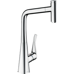 HansGrohe Metris Select 320 1jet El Duşlu Eviye Bataryası