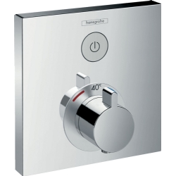 Hansgrohe ShowerSelect Max 1 Çıkış Anktastre Termostatik Banyo Bataryası 15762000 Hemen Al
